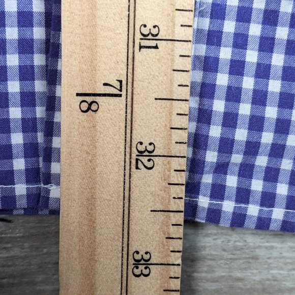 Croft & Barrow* Men's Short Sleeve Button Down Curved Hem Chest Pocket Shirt~ XL - Picture 8 of 9